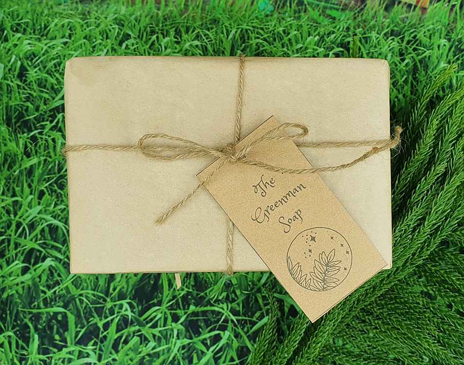 The Greenman Soap Gift Box, Bergamot contrasted with spices and precious woods.