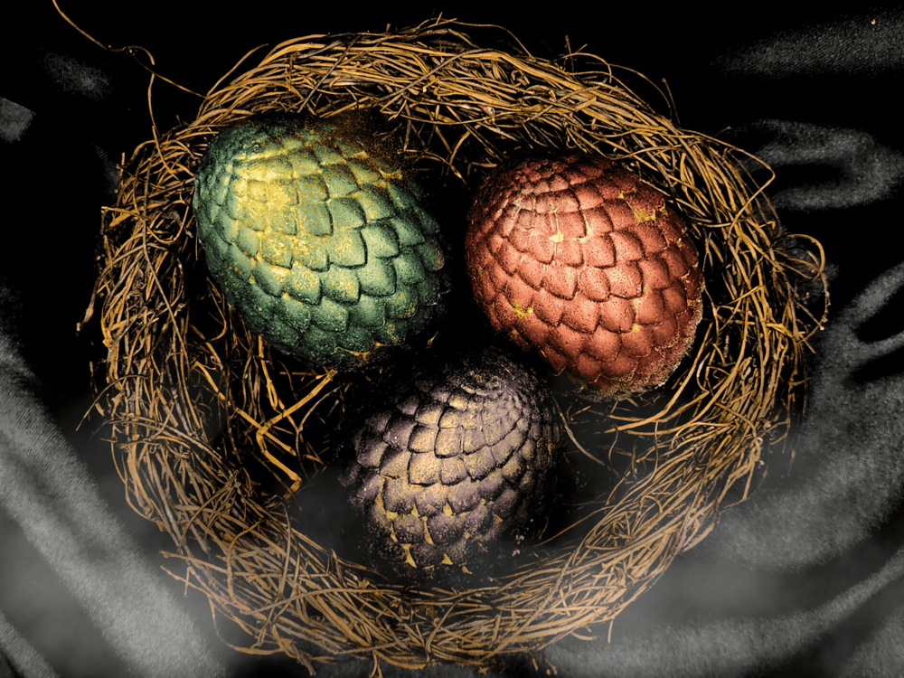 Dragon's Egg Soap,Charcoal, Forest Berries, Warm Sandalwood, 230g