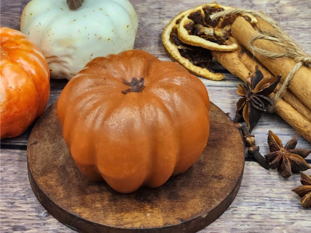 Pumpkin Glycerin Soap , Pumpkin Spice Fragrance , 120g