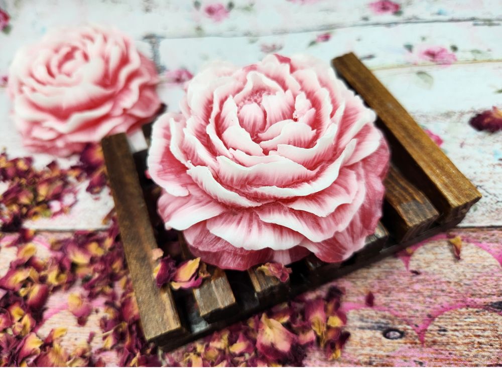 Soap Blossom, Handcrafted, Beautiful Soft Floral Fragrance, Glycerin Soap 75grams