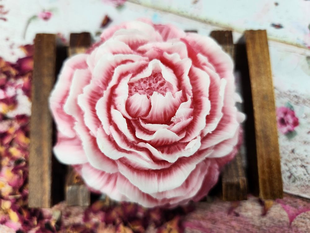 Soap Blossom, Handcrafted, Beautiful Soft Floral Fragrance, Glycerin Soap 75grams