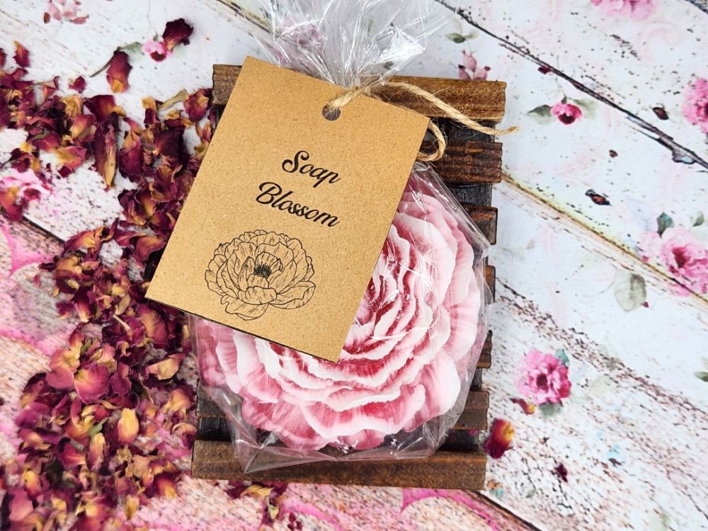 Soap Blossom, Handcrafted, Beautiful Soft Floral Fragrance, Glycerin Soap 75grams