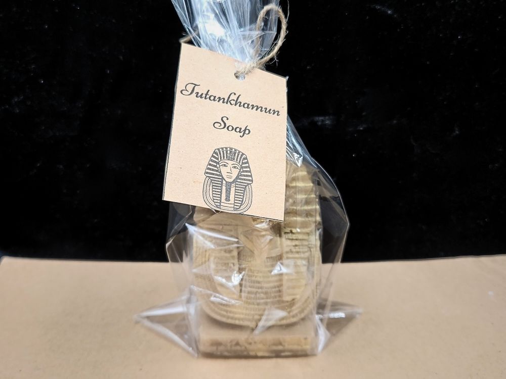 Tutankhamun Cinnamon Spice Handcraftted Soap, 160 Grams.