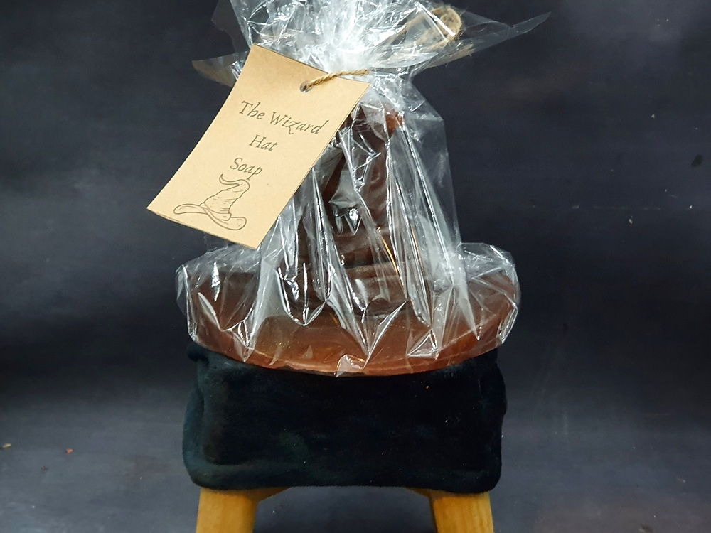 The Wizard Hat Glycerin Soap, Pumpkin spice fragrance, 120 Grams